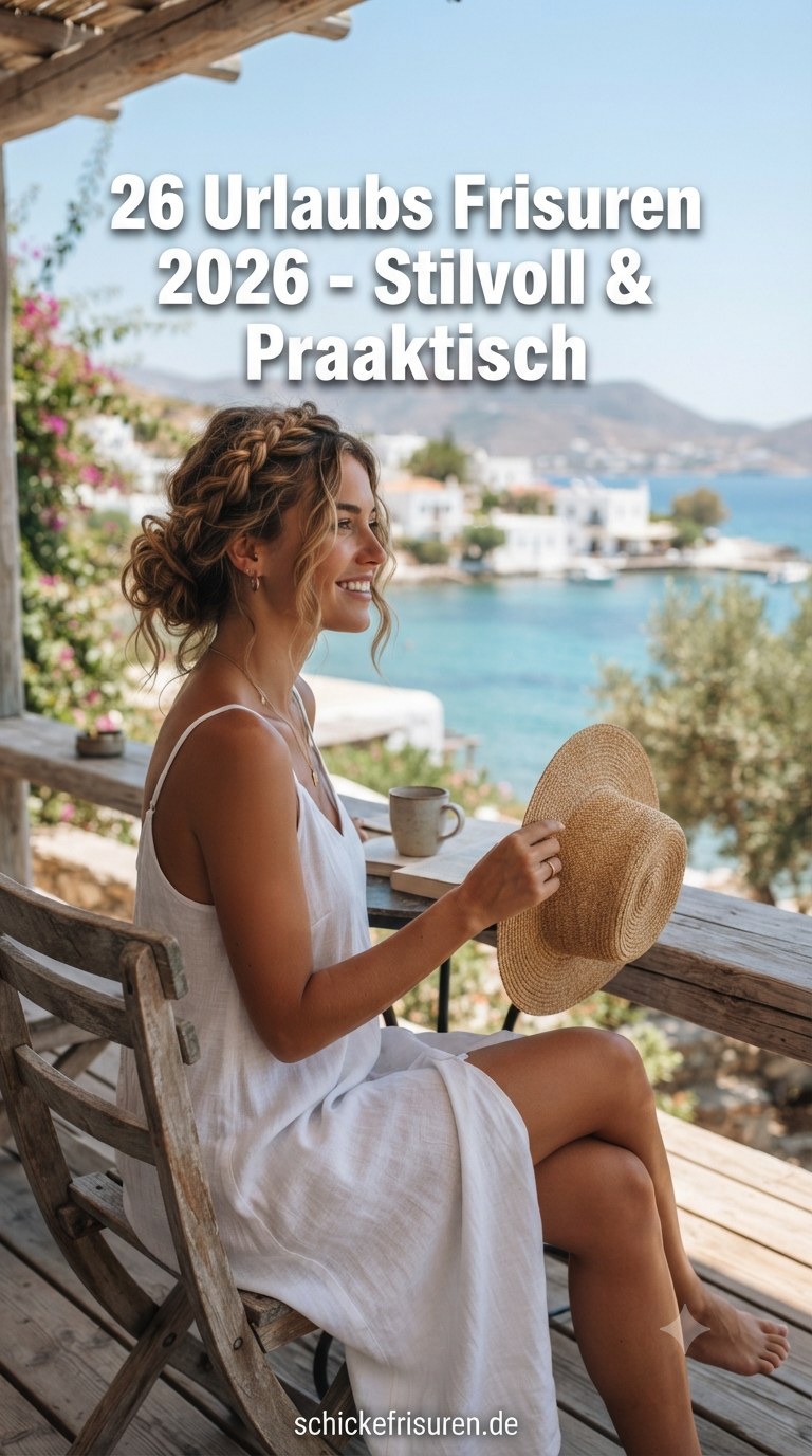 26 Urlaubs Frisuren 2026 - Stilvoll & Praktisch