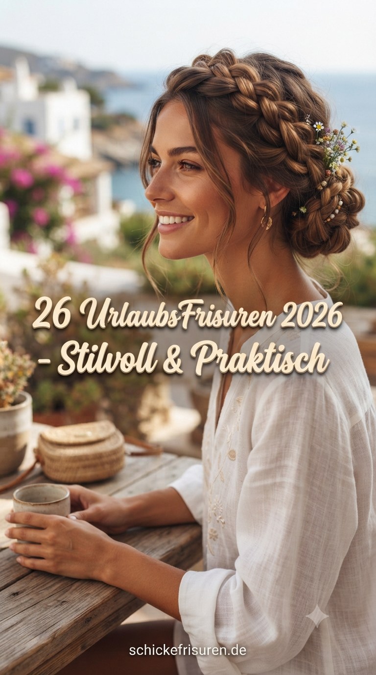 26 Urlaubs Frisuren 2026 - Stilvoll & Praktisch