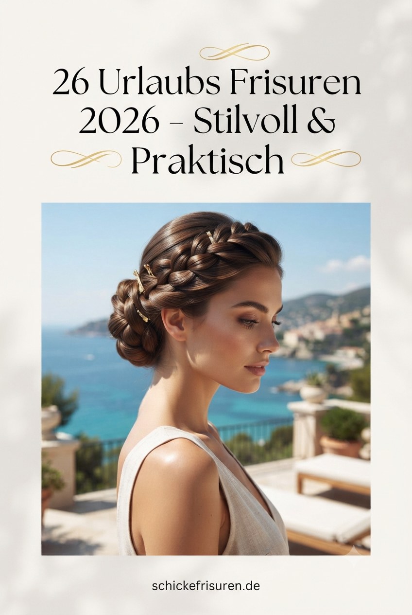 26 Urlaubs Frisuren 2026 - Stilvoll & Praktisch