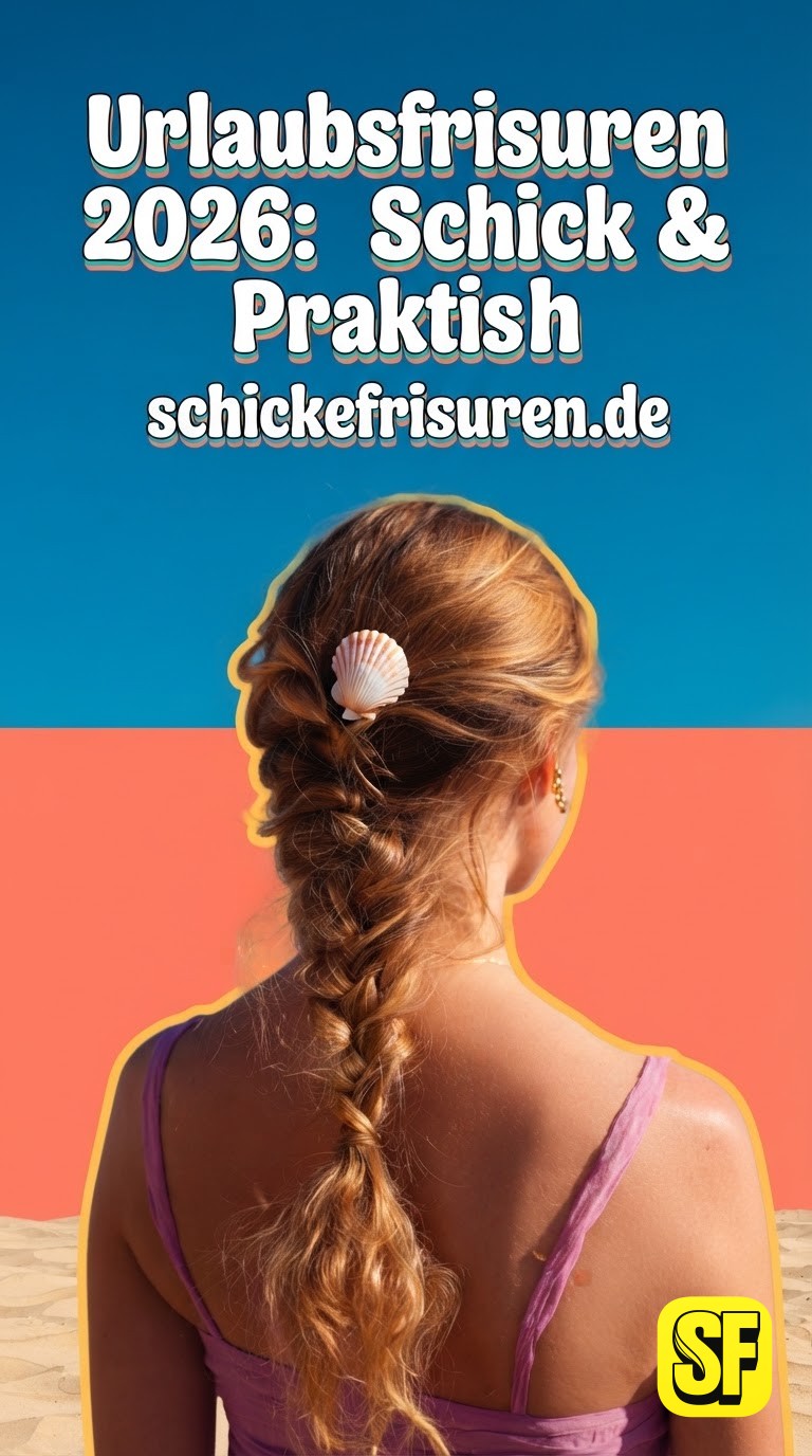 Urlaubsfrisuren 2026: Schick & Praktisch