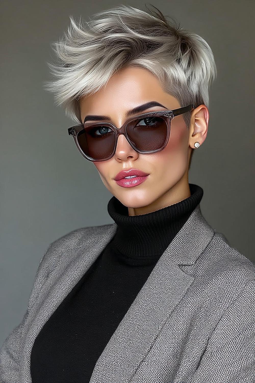 Eleganter Brillen-Pixie