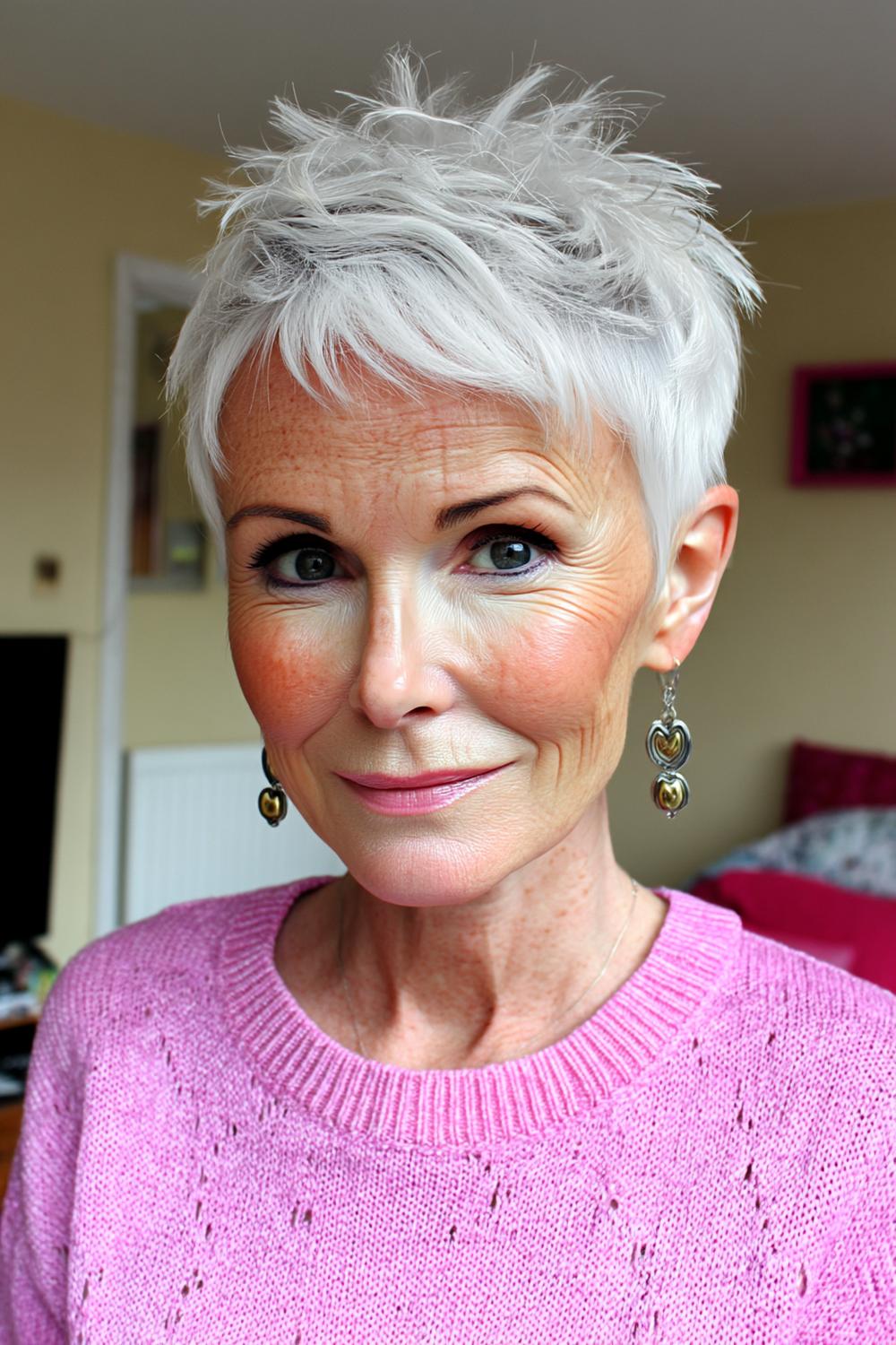 Eleganter Silber-Pixie