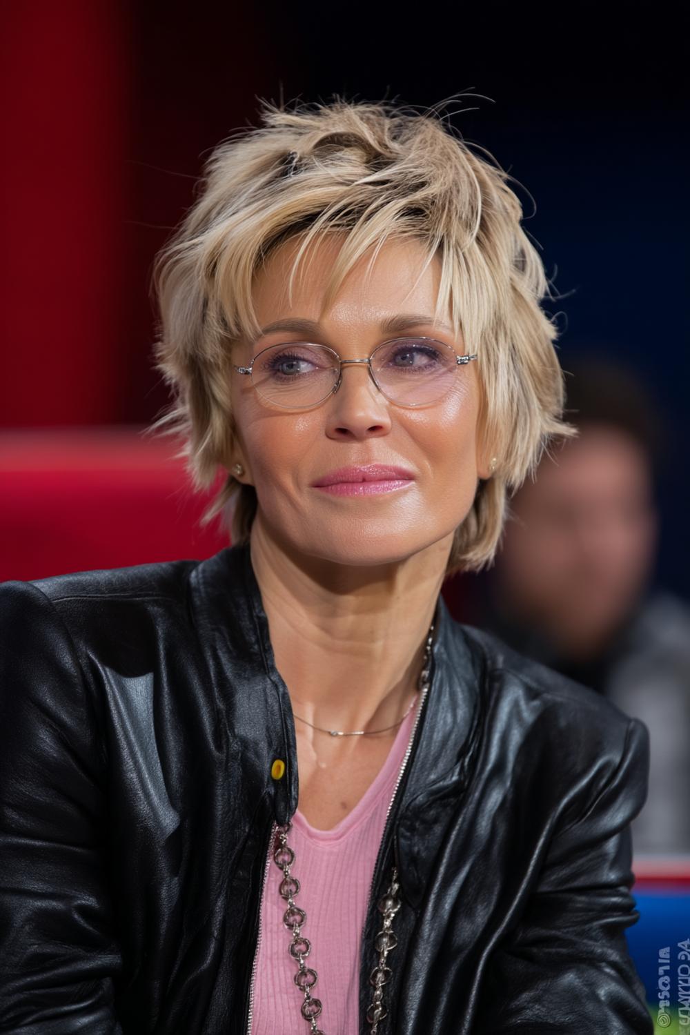 Seitlicher Styling-Look