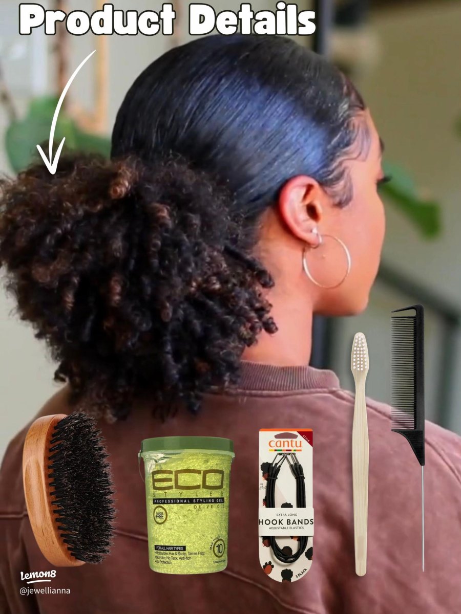 Pflege für Slick Back Locken