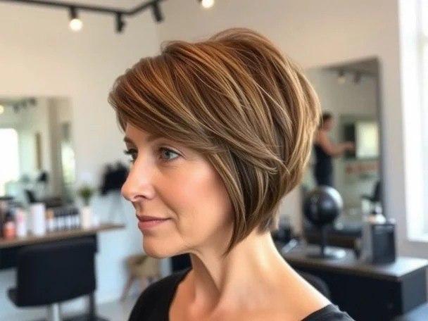 Pixie Bob mit Stufen und Volumen