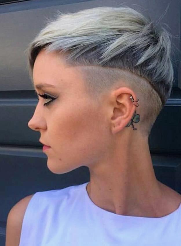 Pixie Cut mit Undercut Ideen für moderne Looks