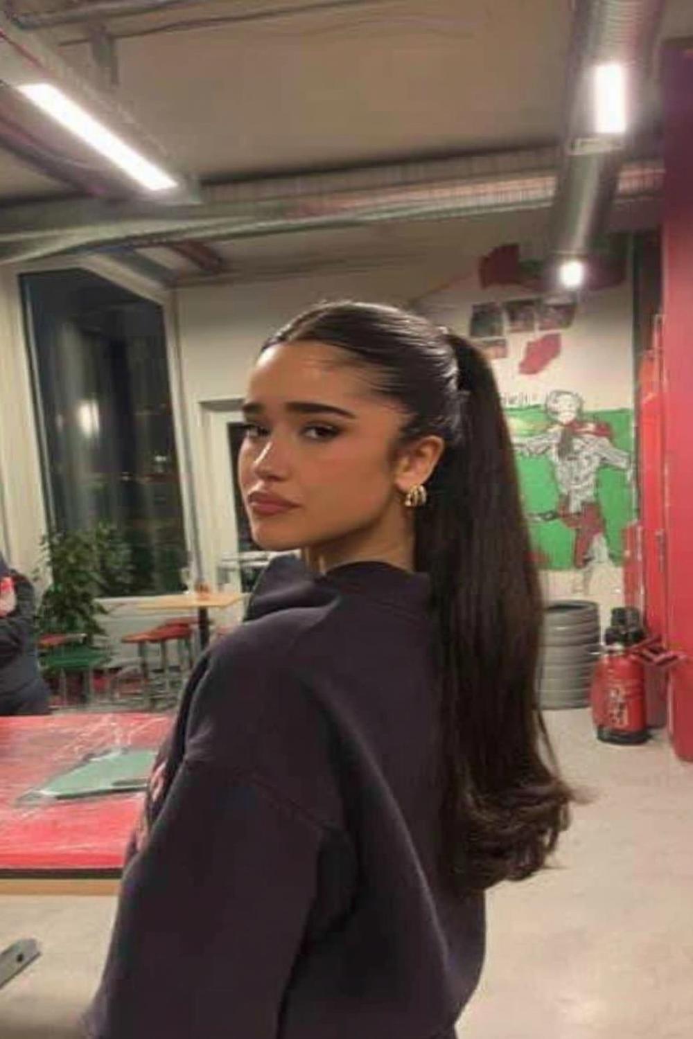 Glatter Pferdeschwanz