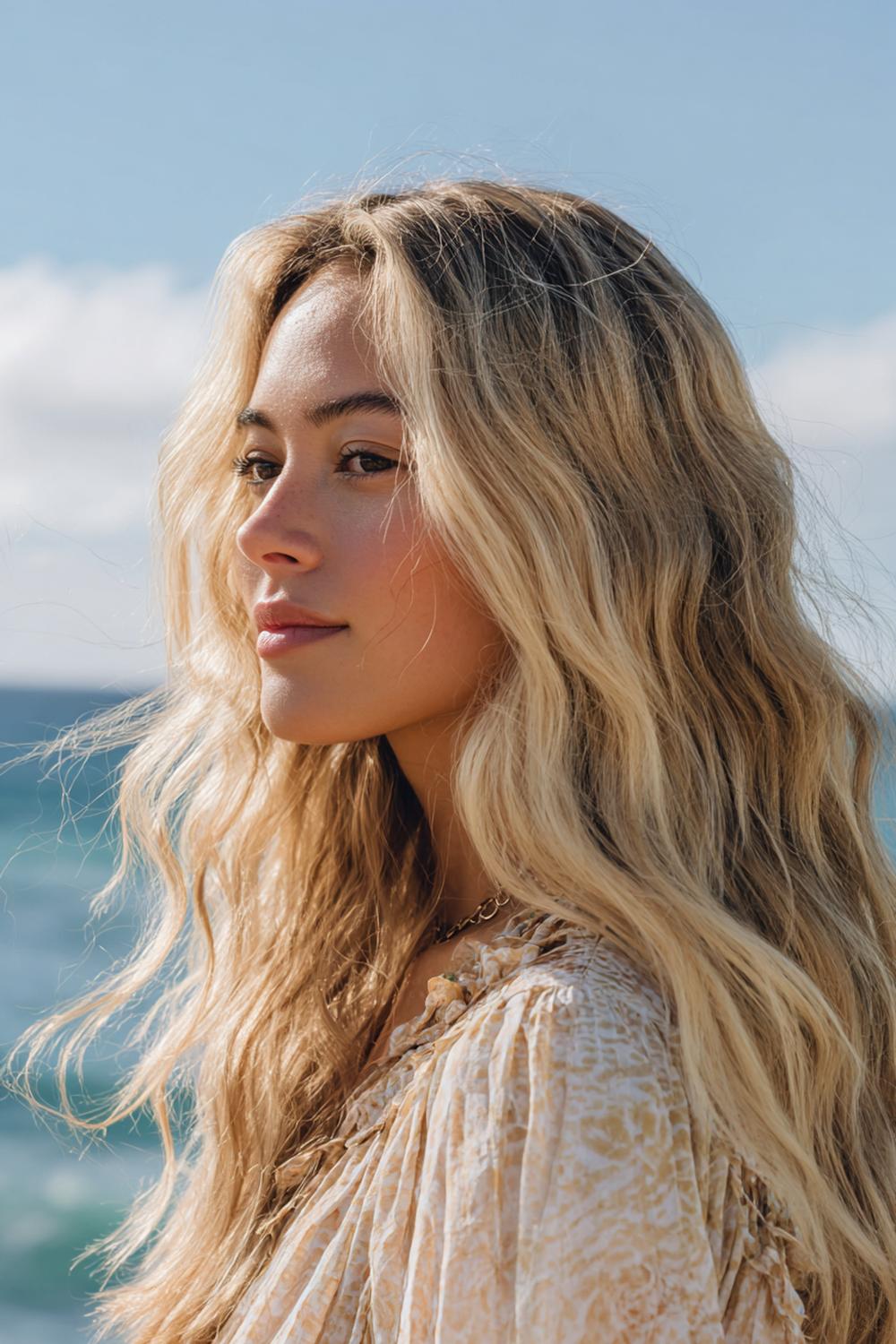 3. Sommer Haare Frauen 2026: Beach-Waves mit Salzspray-Textur