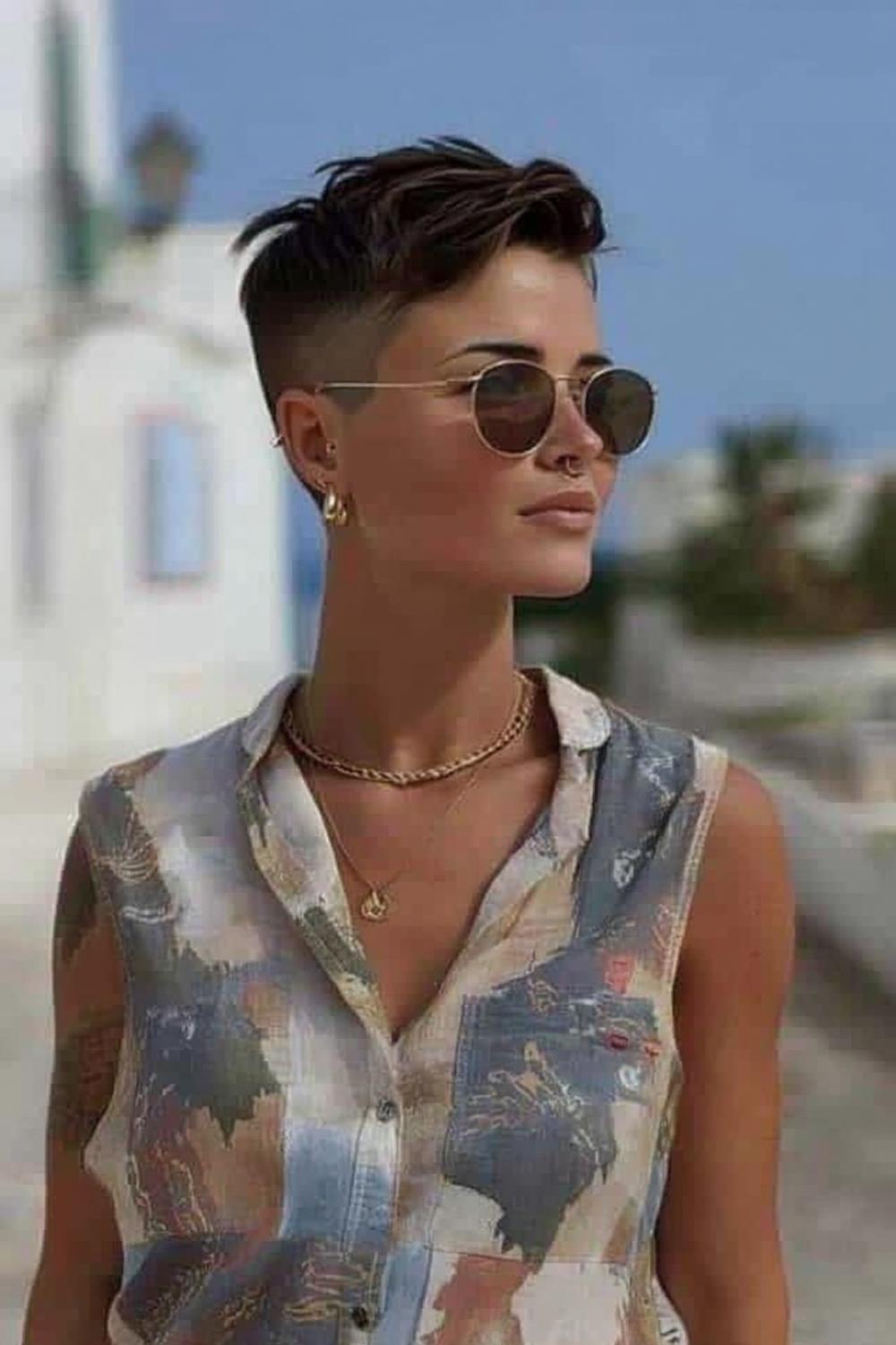 Casual Sommer-Undercut