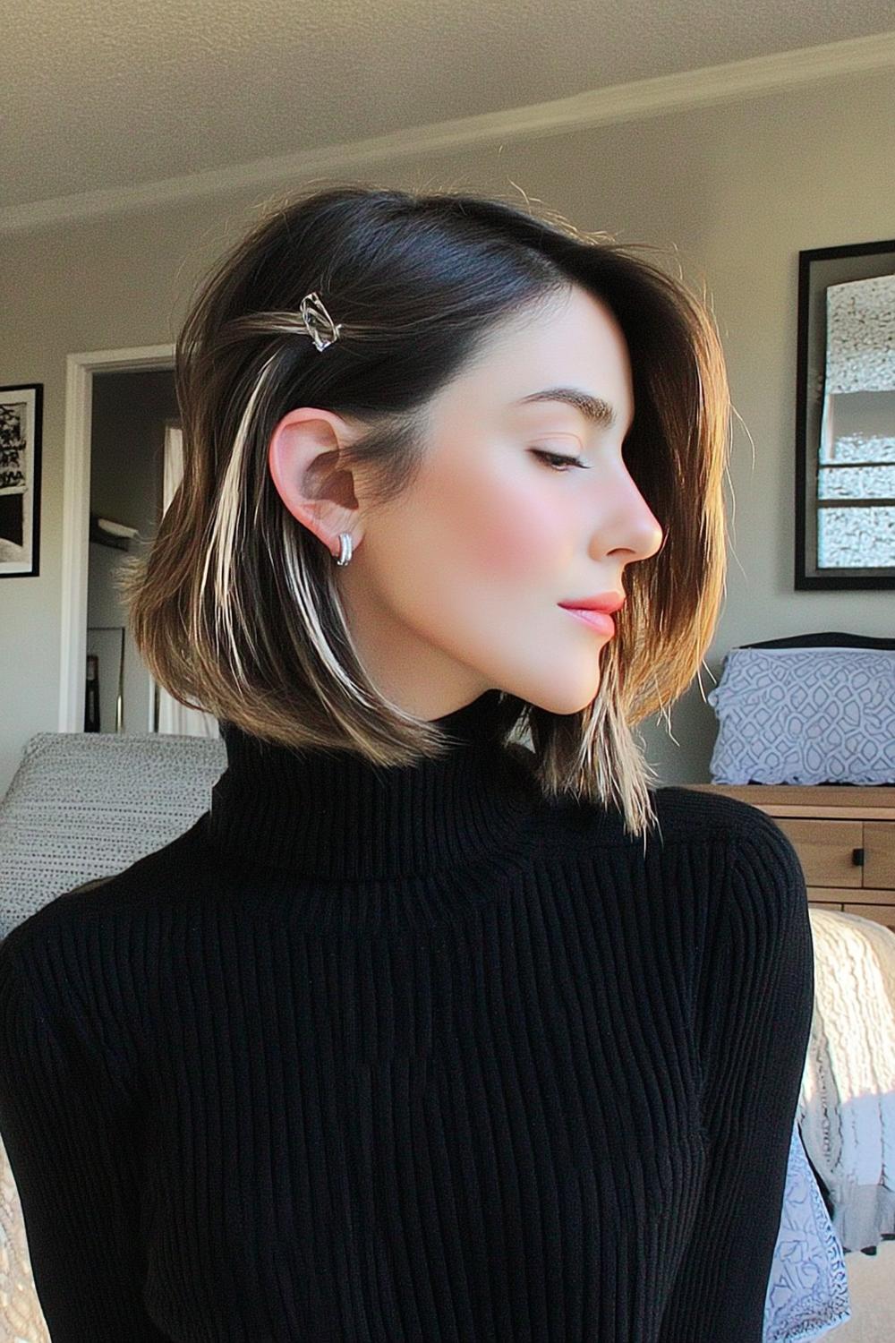 Eleganter Bob-Undercut