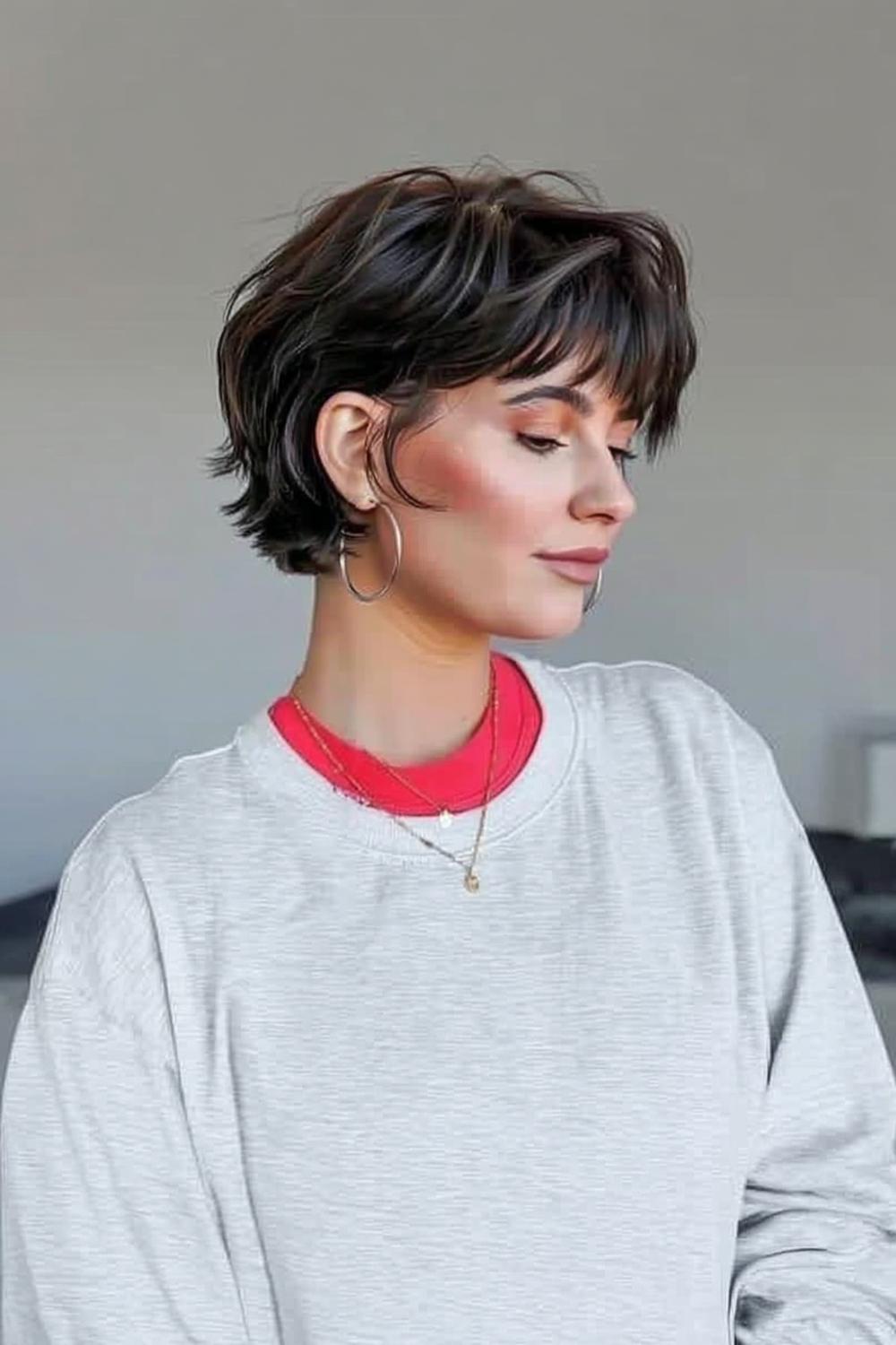 Klassischer Pixie-Chic