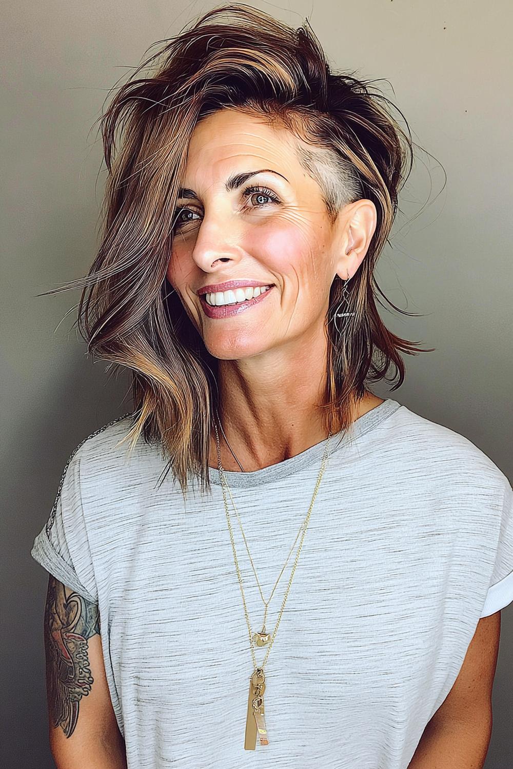 Lässiger Sidecut-Style