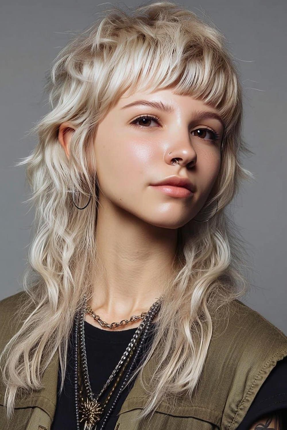 Shag-Inspiration mit Undercut
