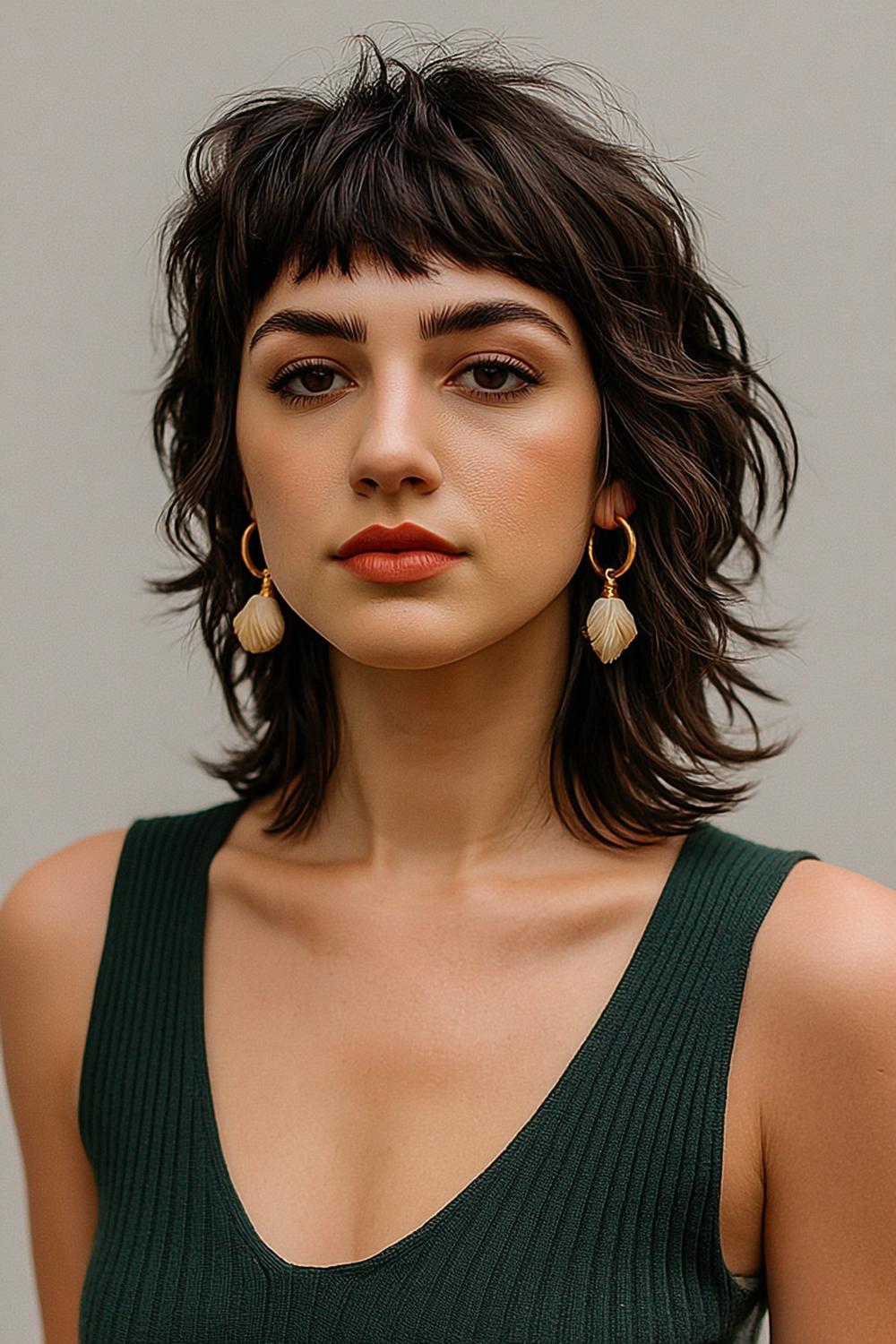 Wellige Undercut-Romantik